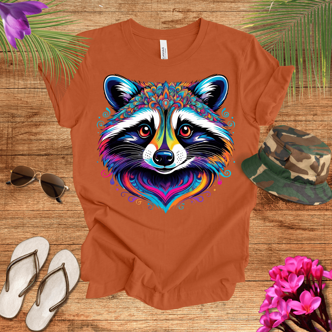 Raccoon Head T-Shirt