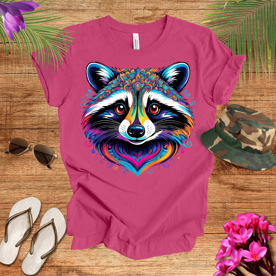 Raccoon Head T-Shirt