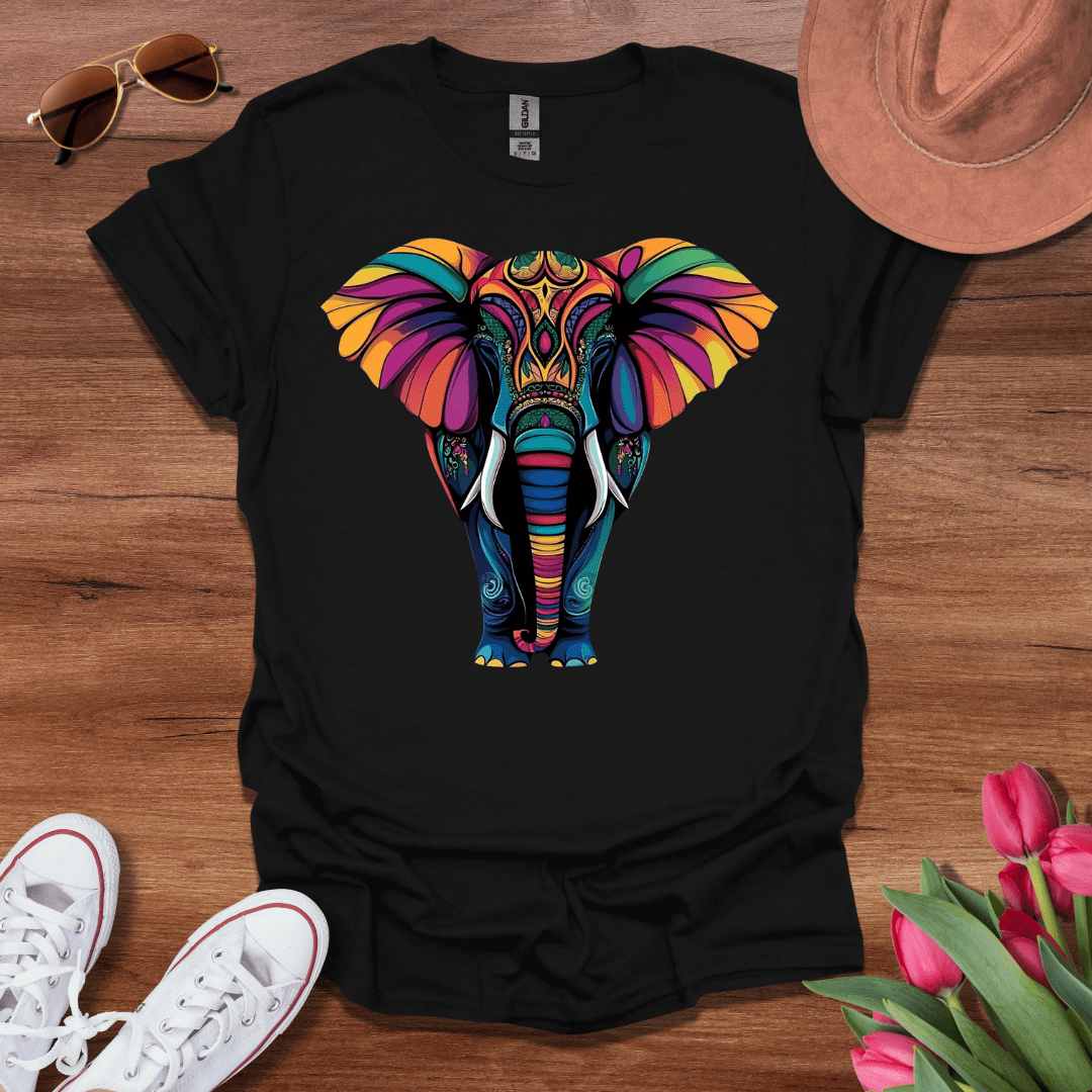 Double Tusk Elephant T-Shirt