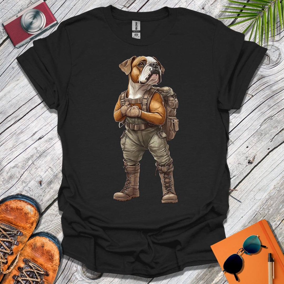 Explorer Boxer Dog T-Shirt