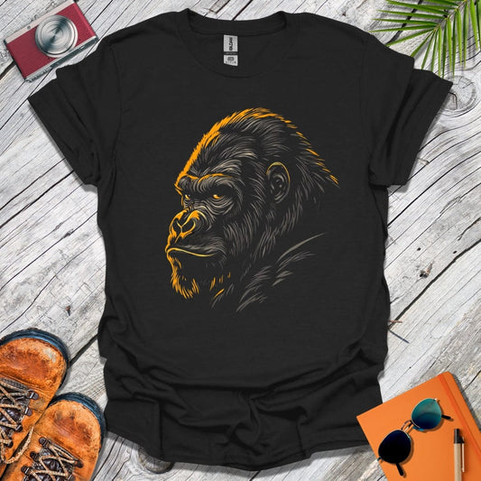 Golden Gorilla Gaze T-Shirt