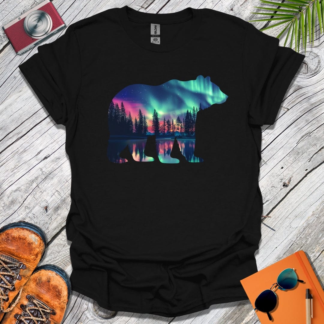 Northern Lights Bear T-Shirt
