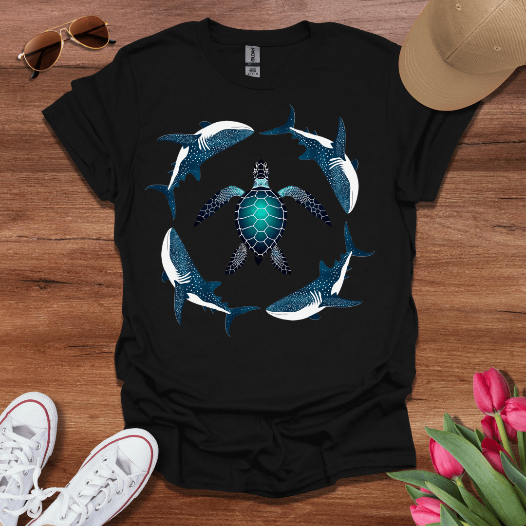 Turtle Whale Sharks T-Shirt