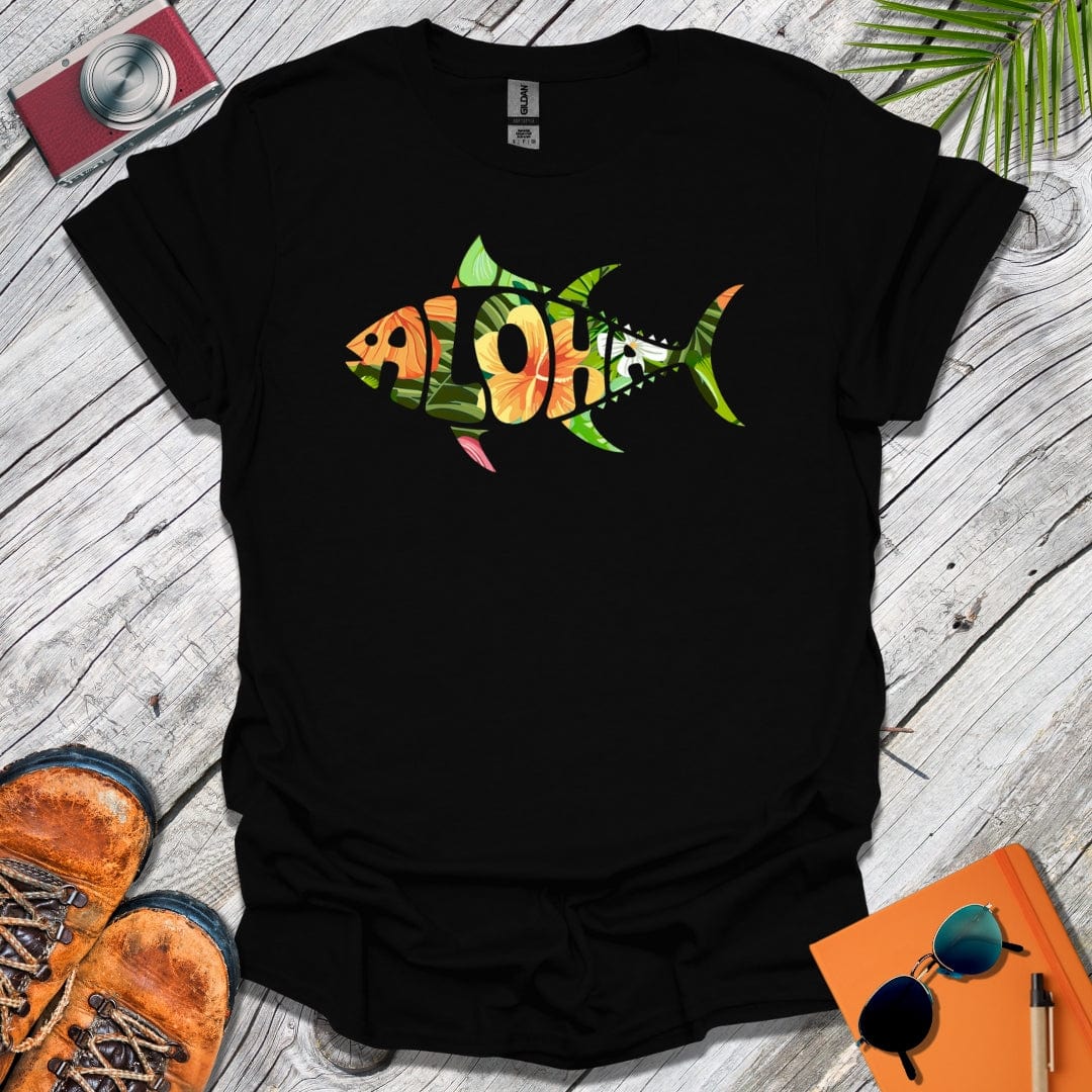 Vibrant Aloha Tuna T-Shirt