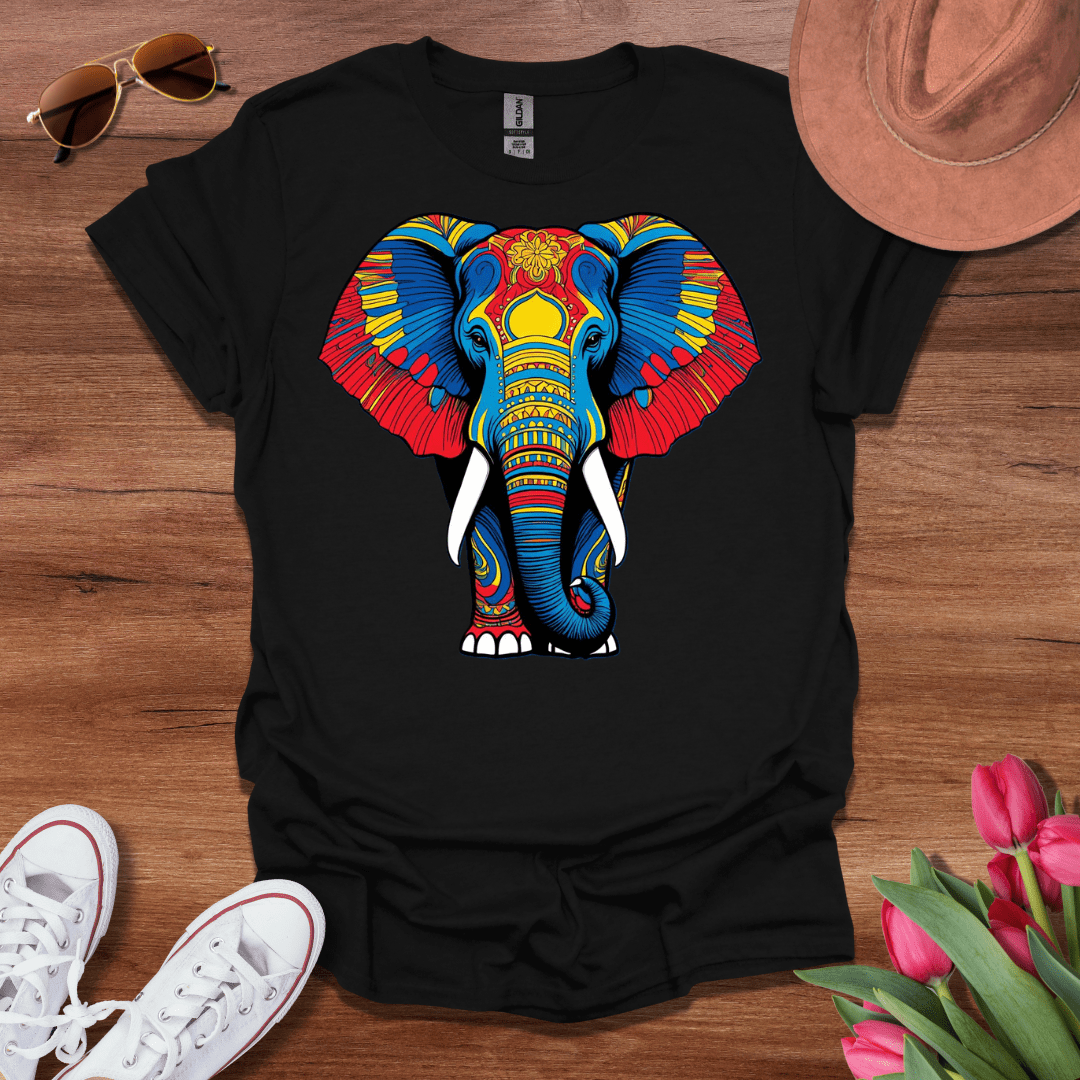 Vibrant Elephant T-Shirt