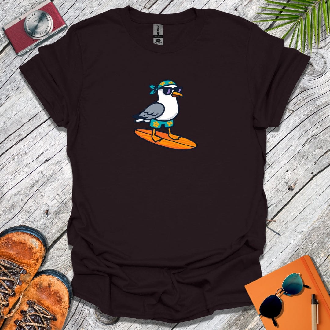 Surfing Seagull T-Shirt