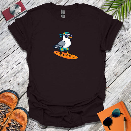 Surfing Seagull T-Shirt