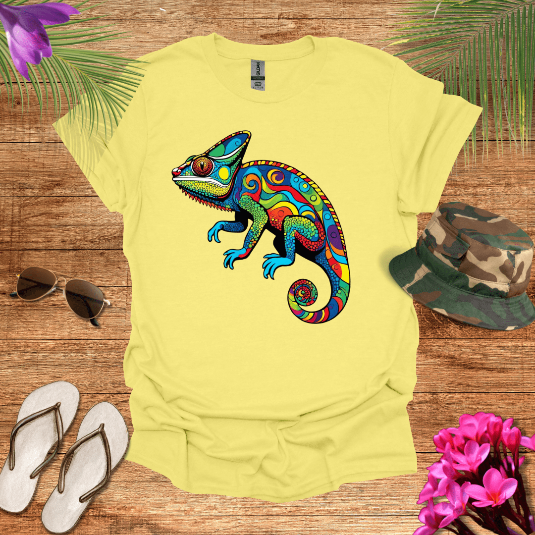 Colourful Chameleon T-Shirt