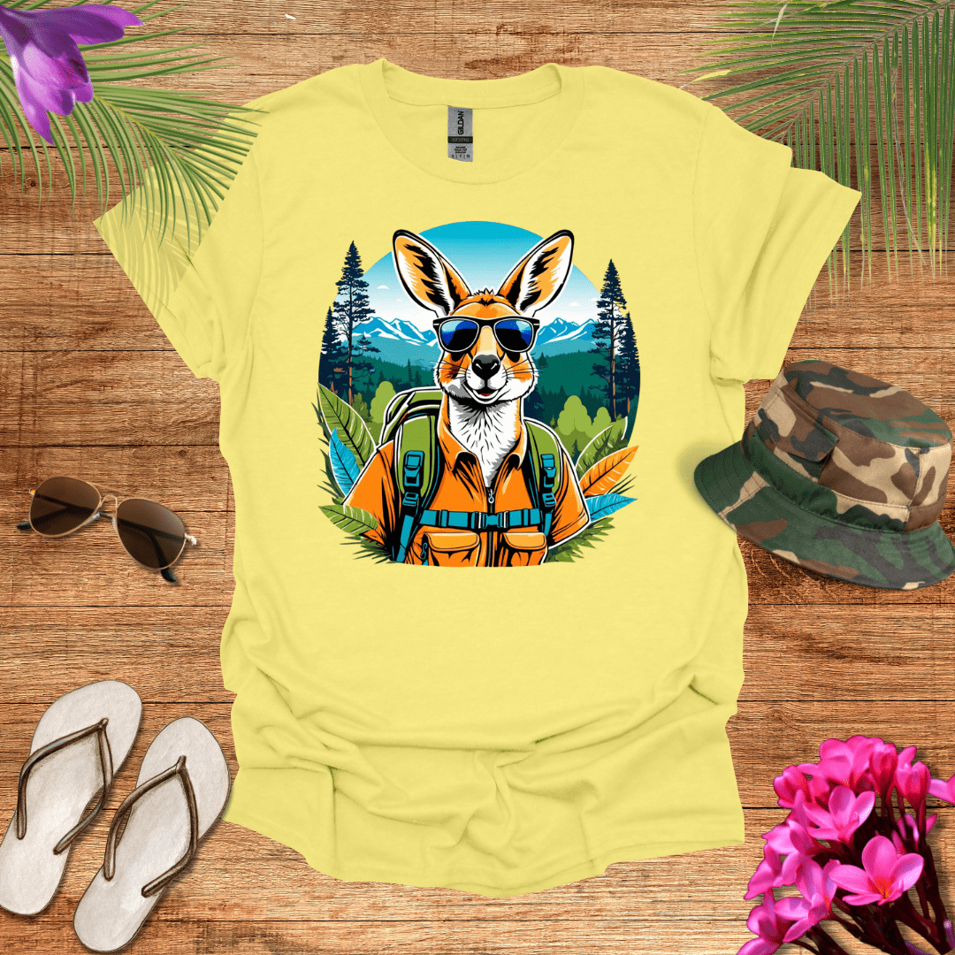 Kangaroo Backpacker T-Shirt