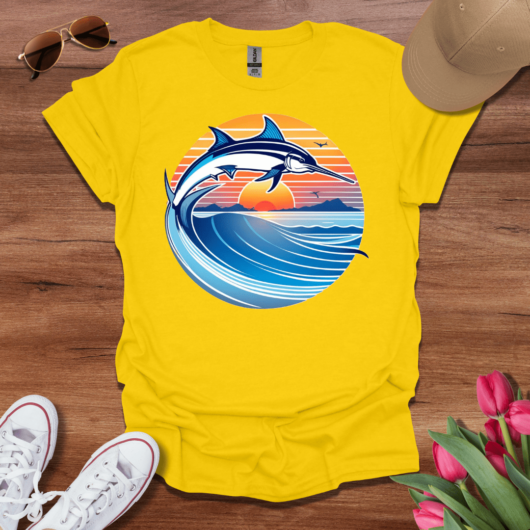 Marlin Sunset T-Shirt