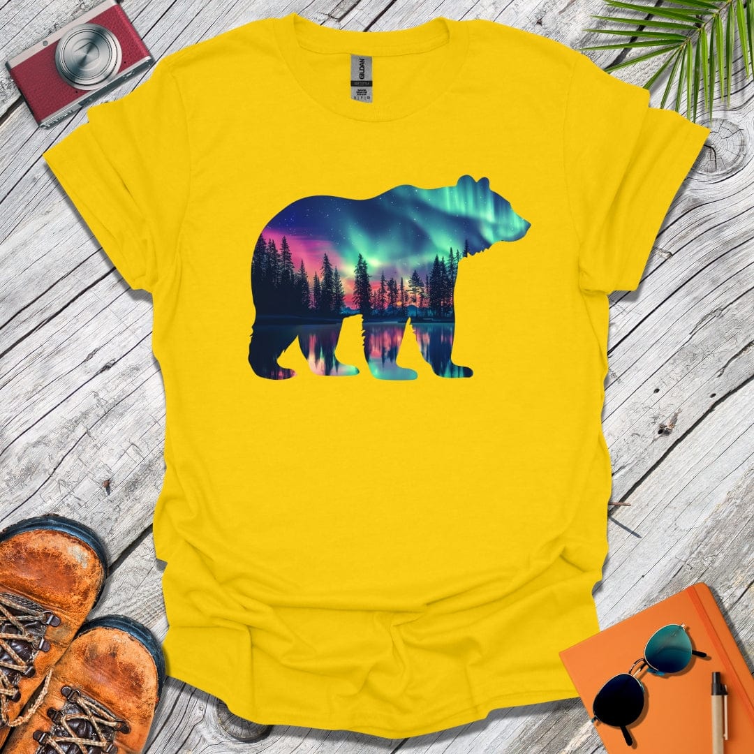 Northern Lights Bear T-Shirt