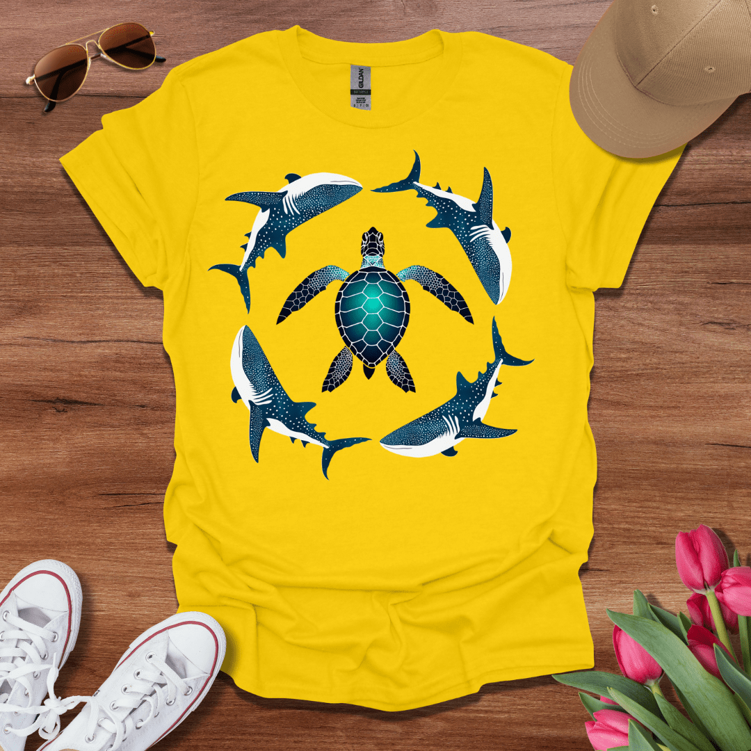 Turtle Whale Sharks T-Shirt