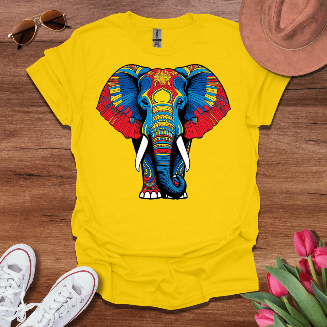 Vibrant Elephant T-Shirt