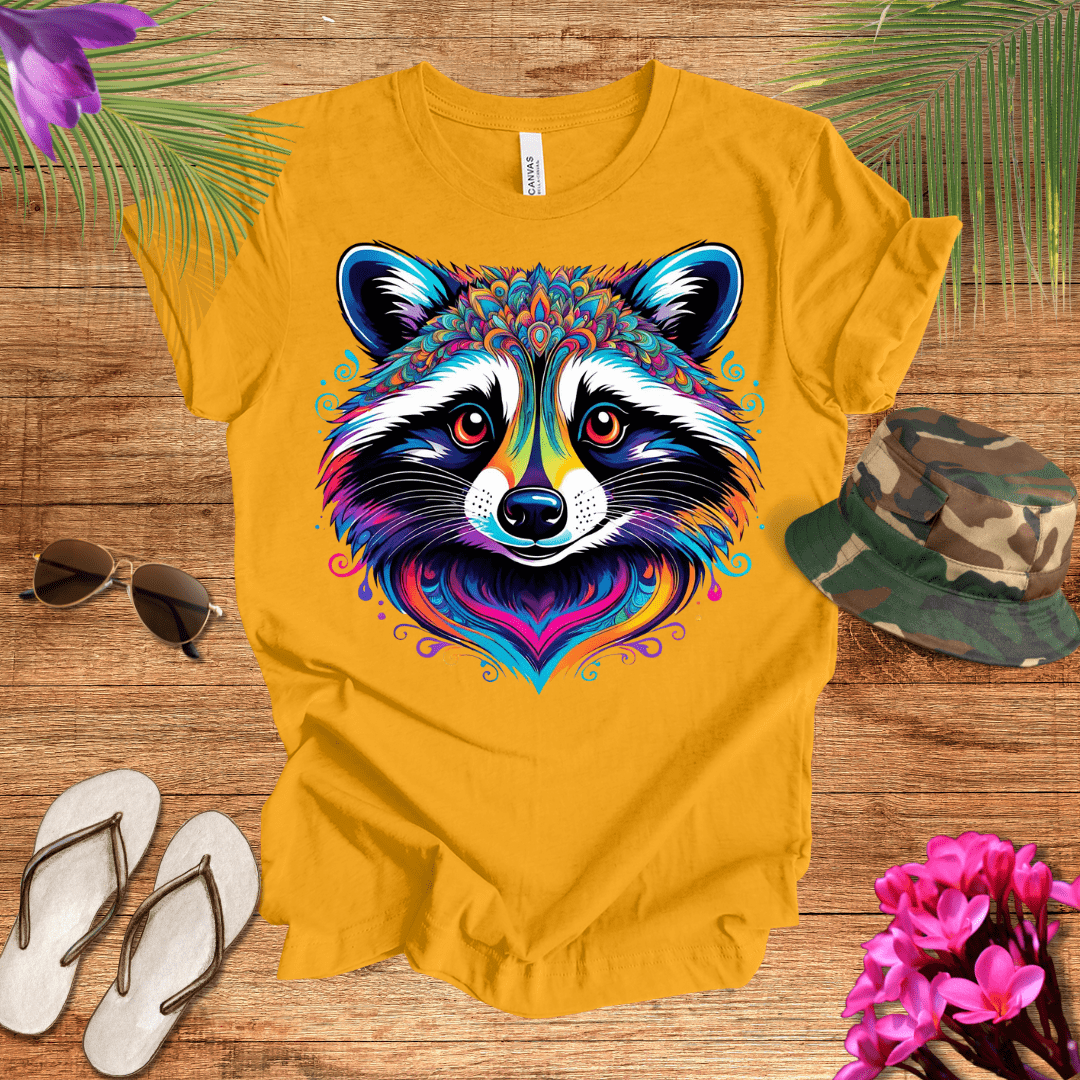 Raccoon Head T-Shirt