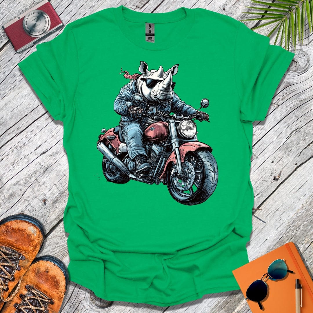 Biker Rhino T-Shirt