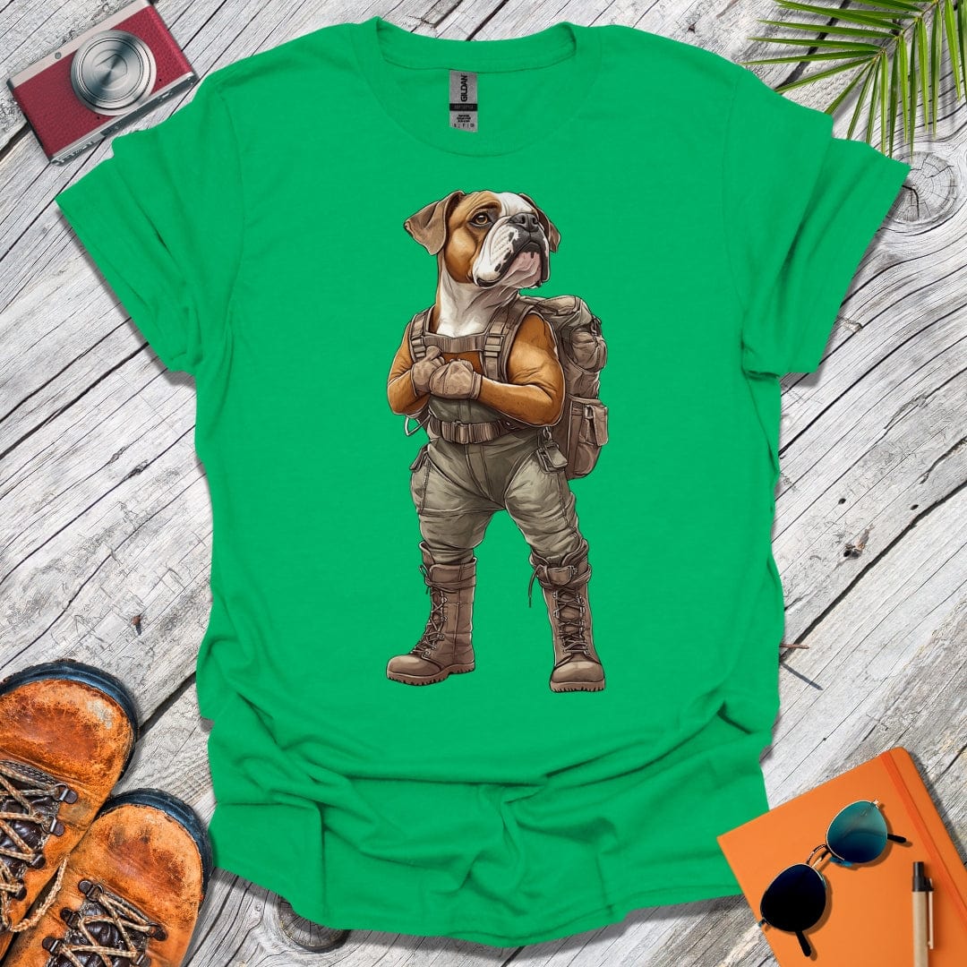 Explorer Boxer Dog T-Shirt