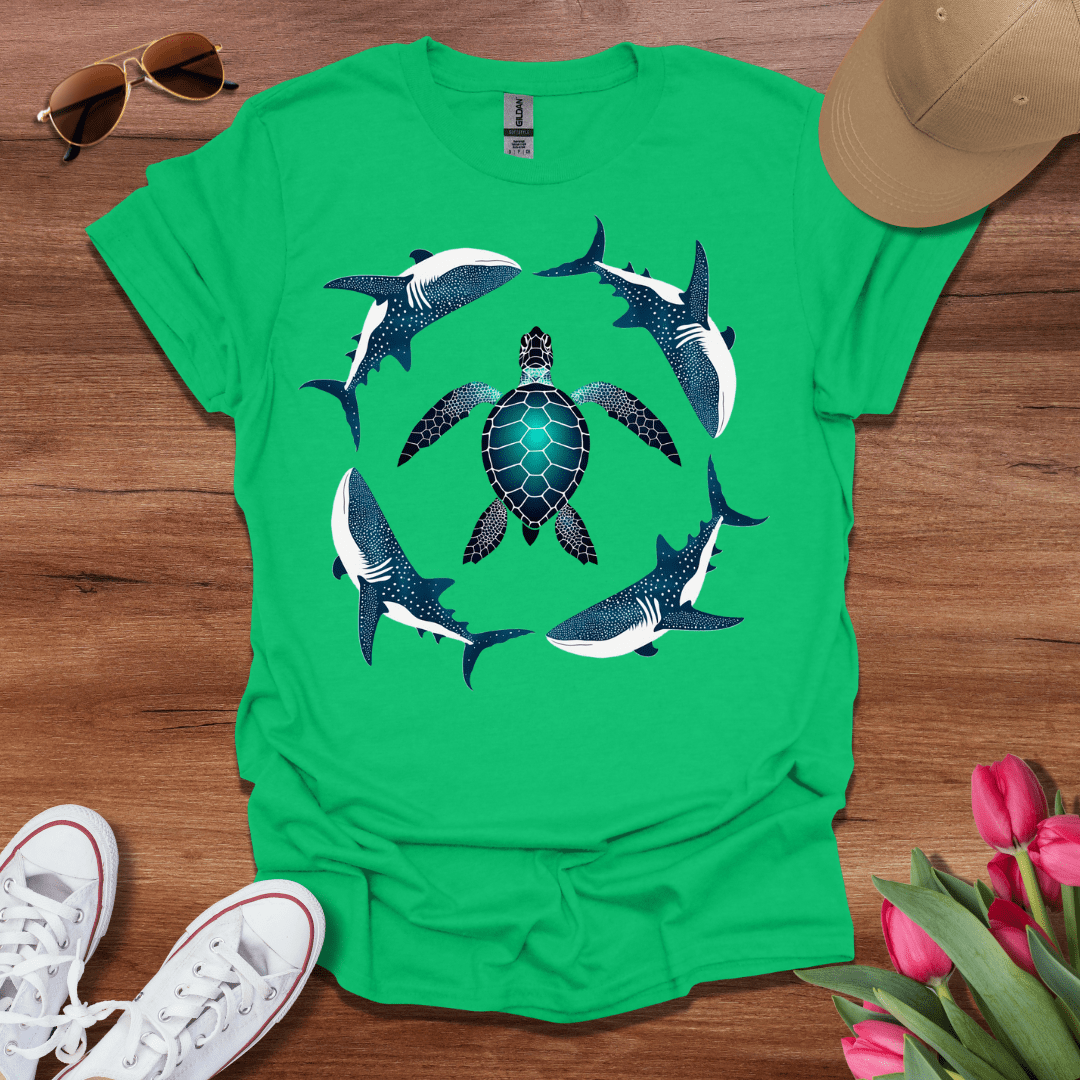 Turtle Whale Sharks T-Shirt
