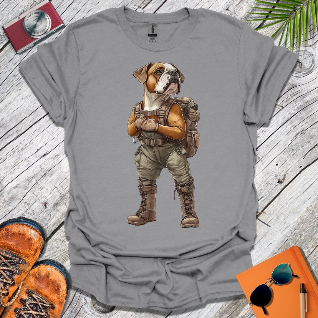 Explorer Boxer Dog T-Shirt