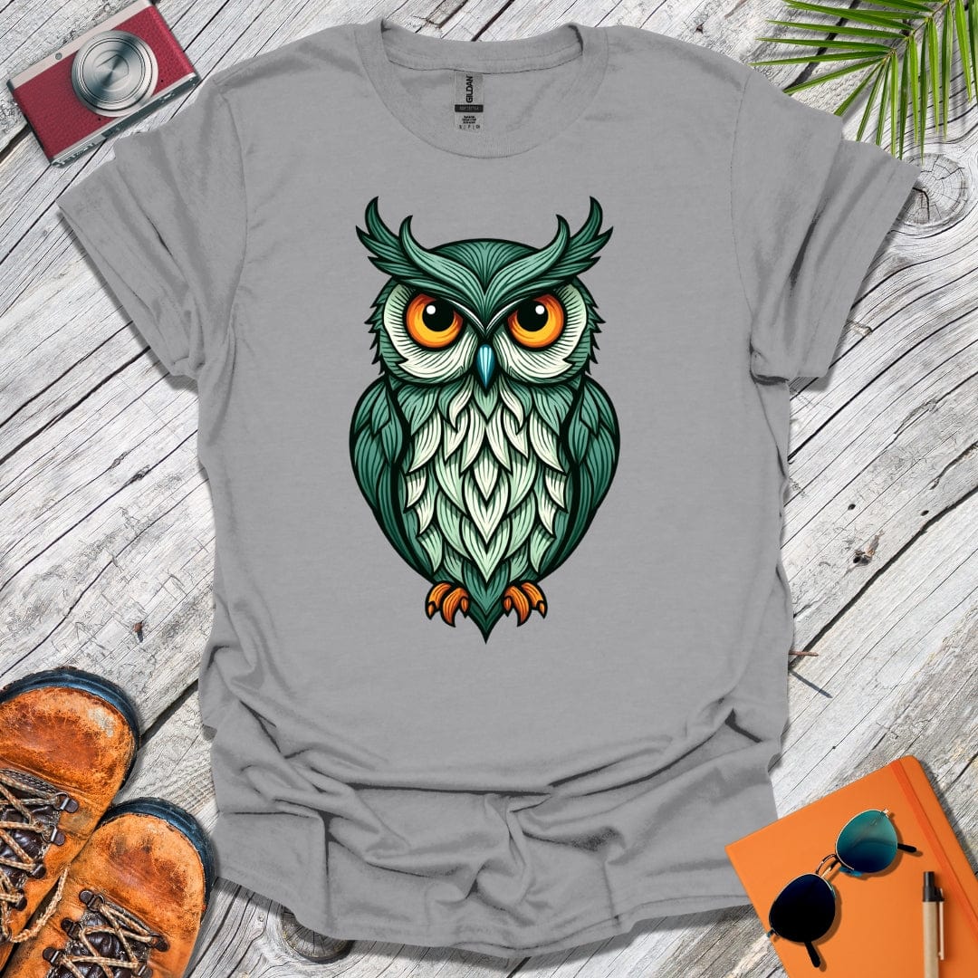 Green Owl T-Shirt