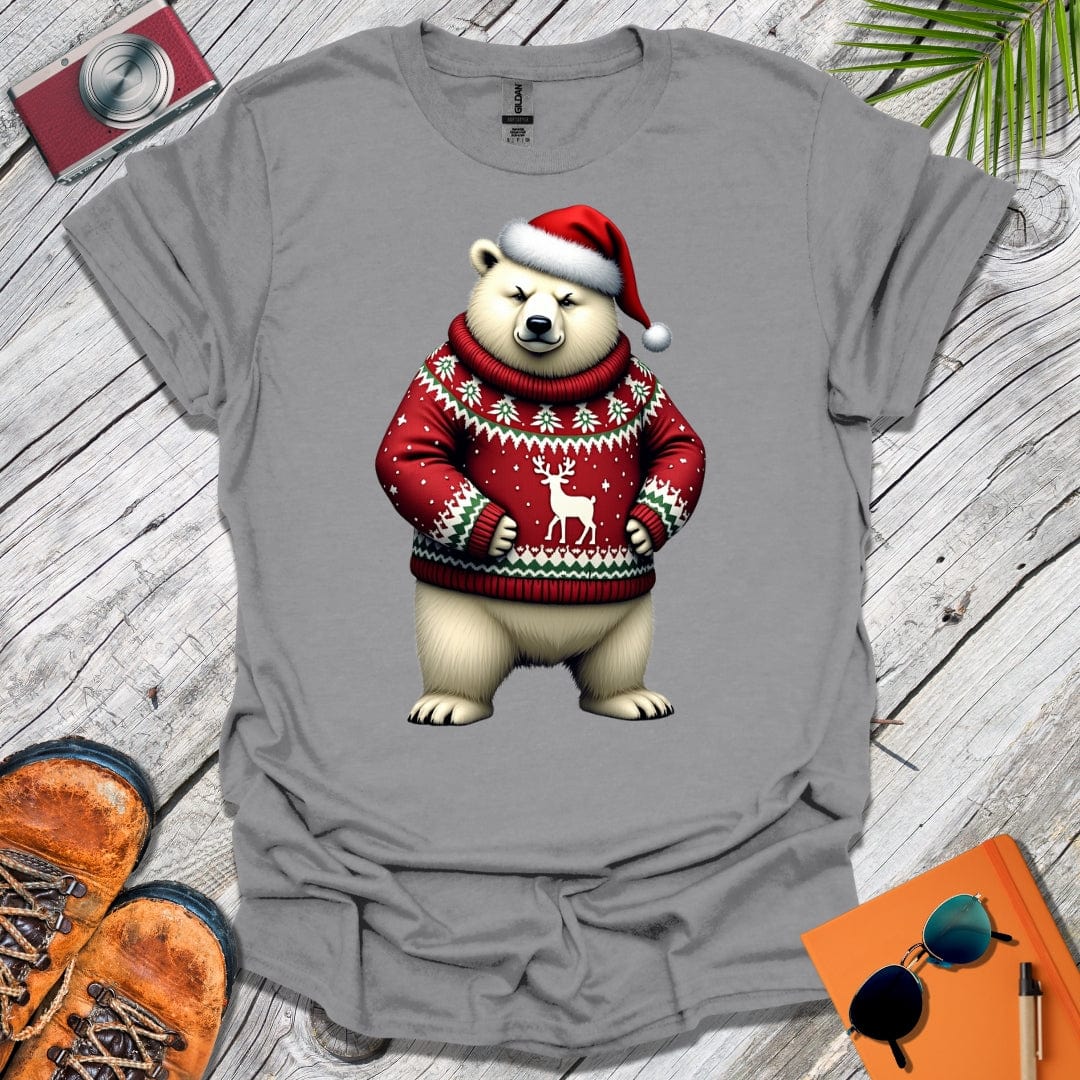Polar Bear Scrooge T-Shirt