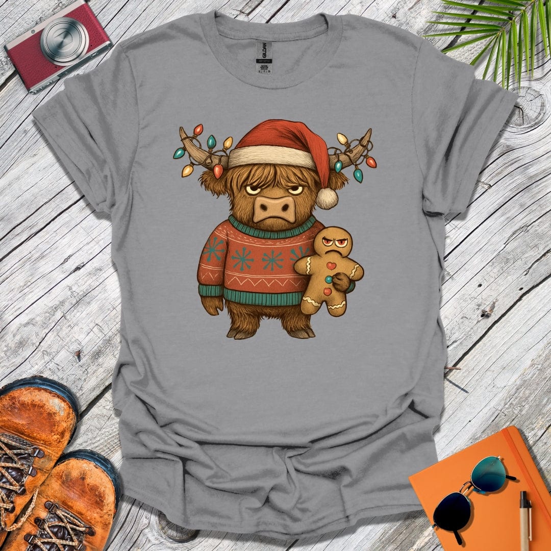 Life & Soul Xmas Cow T-Shirt