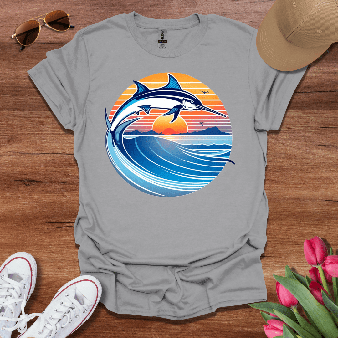 Marlin Sunset T-Shirt