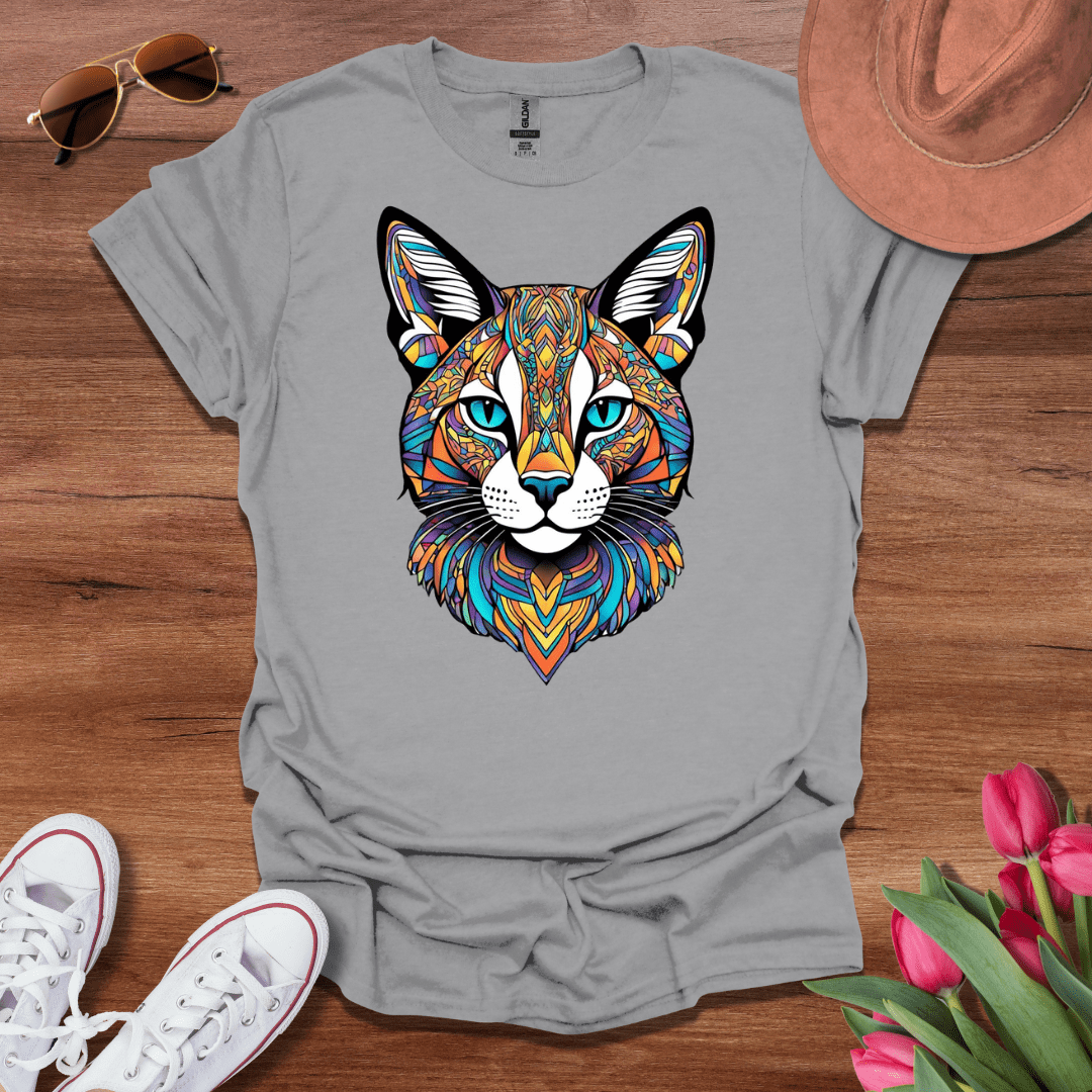 Mosaic Feline T-Shirt