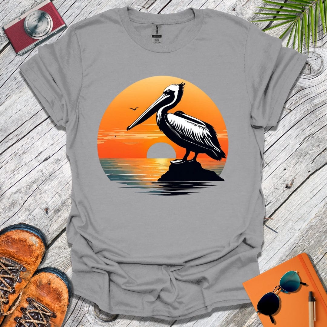 Pelican Sunset T-Shirt