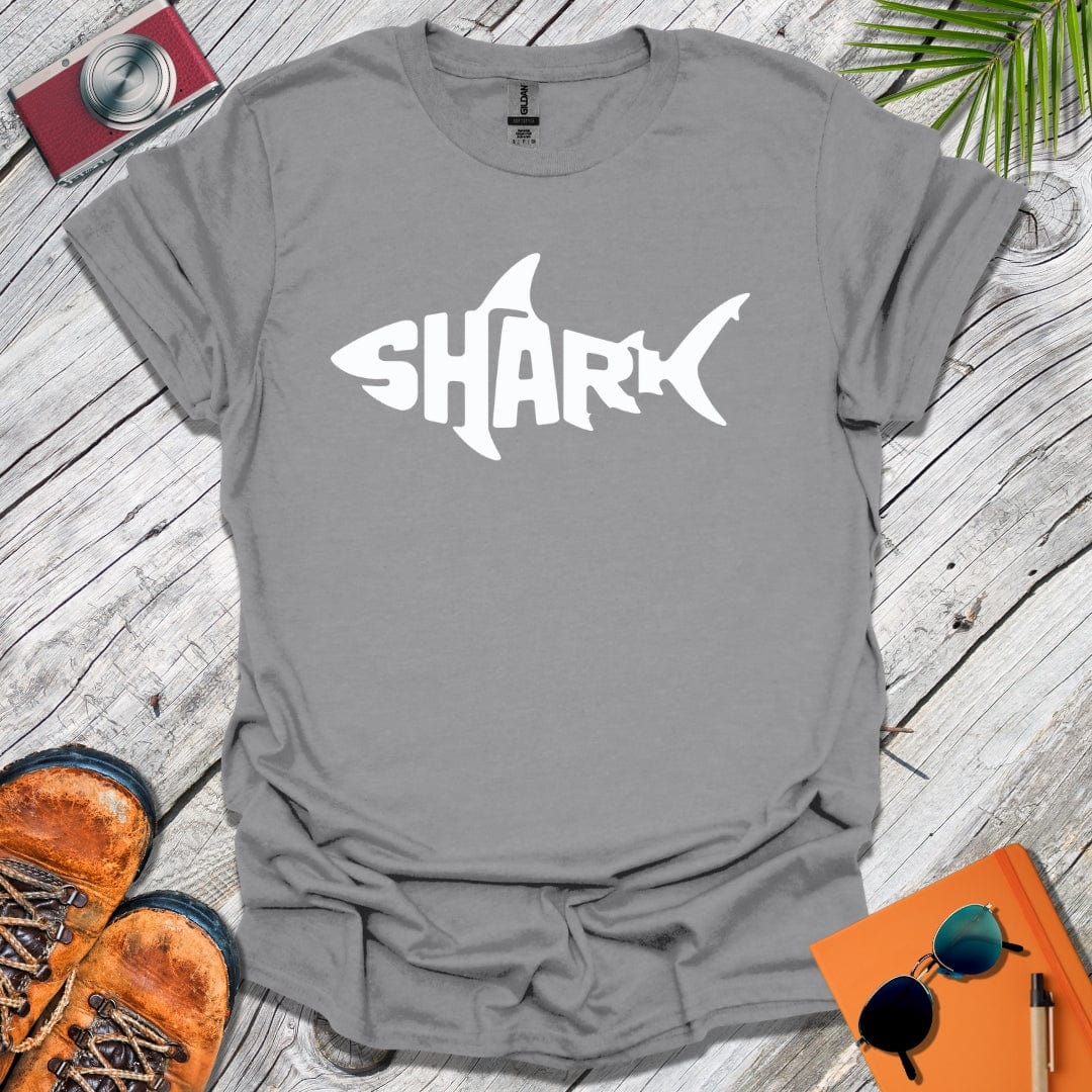 Shark Serif T-Shirt