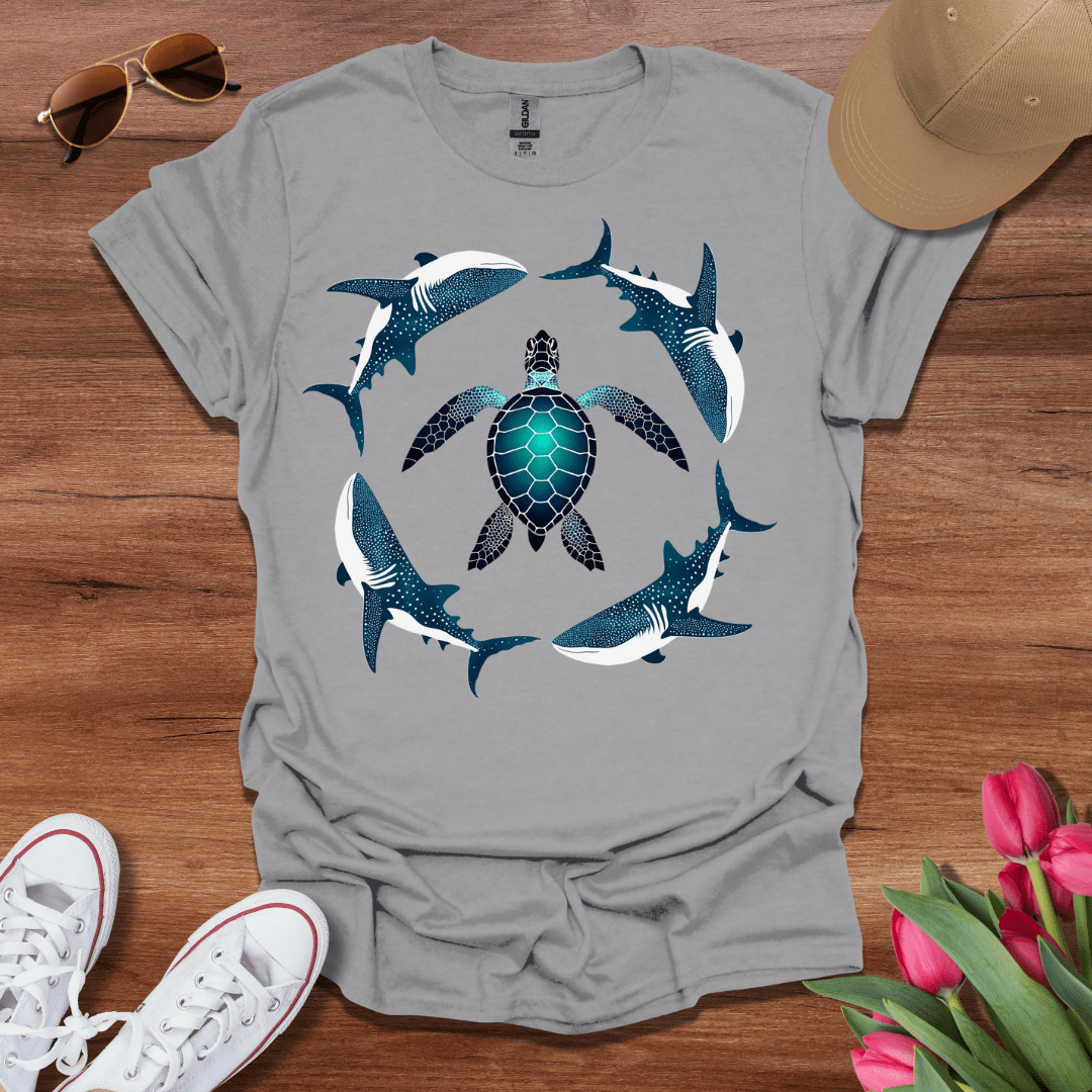 Turtle Whale Sharks T-Shirt