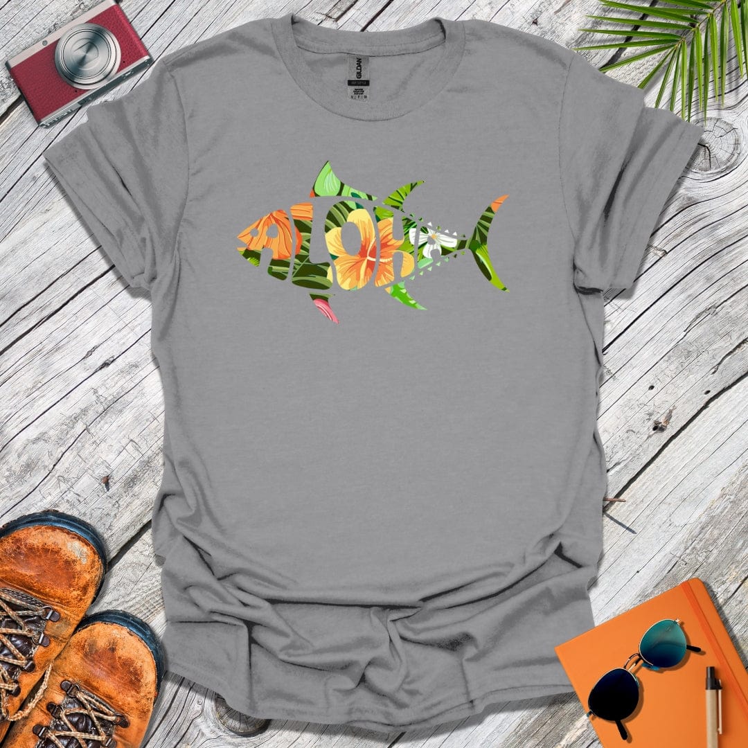 Vibrant Aloha Tuna T-Shirt