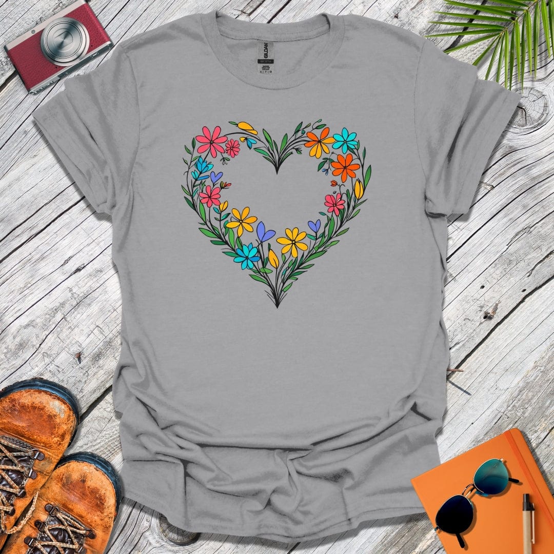 Wildflower Heart T-Shirt