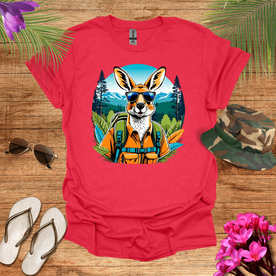 Kangaroo Backpacker T-Shirt