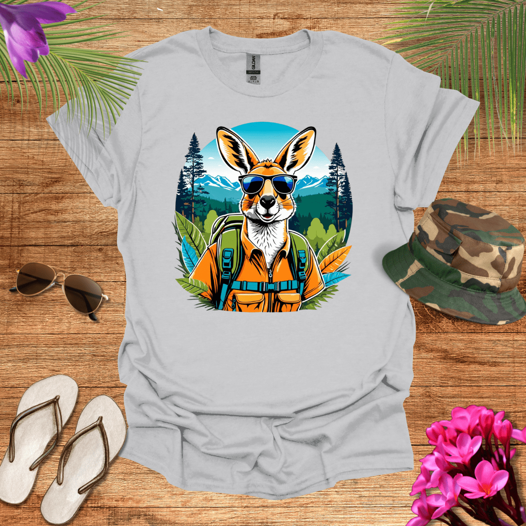 Kangaroo Backpacker T-Shirt