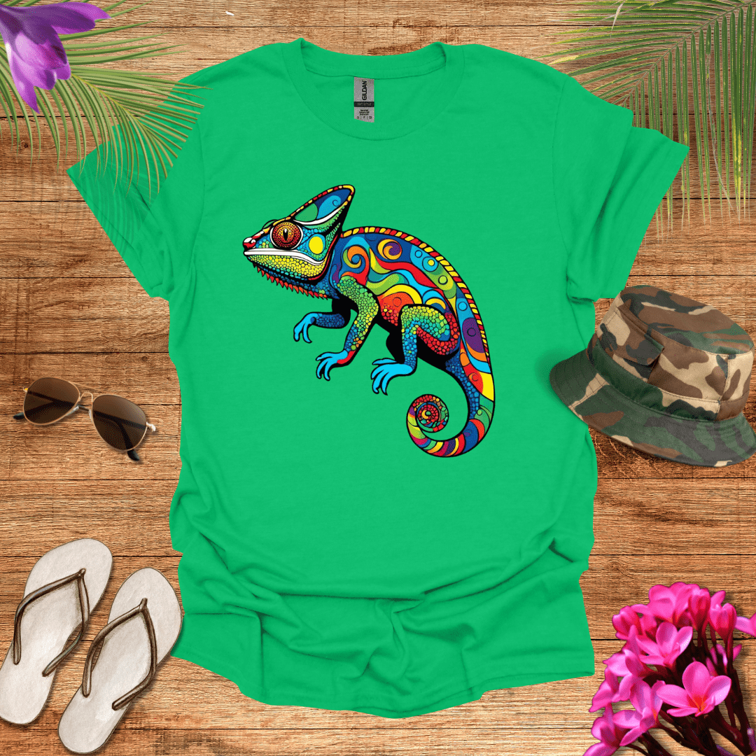 Colourful Chameleon T-Shirt