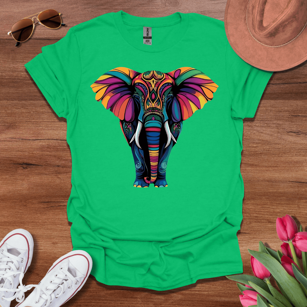 Double Tusk Elephant T-Shirt