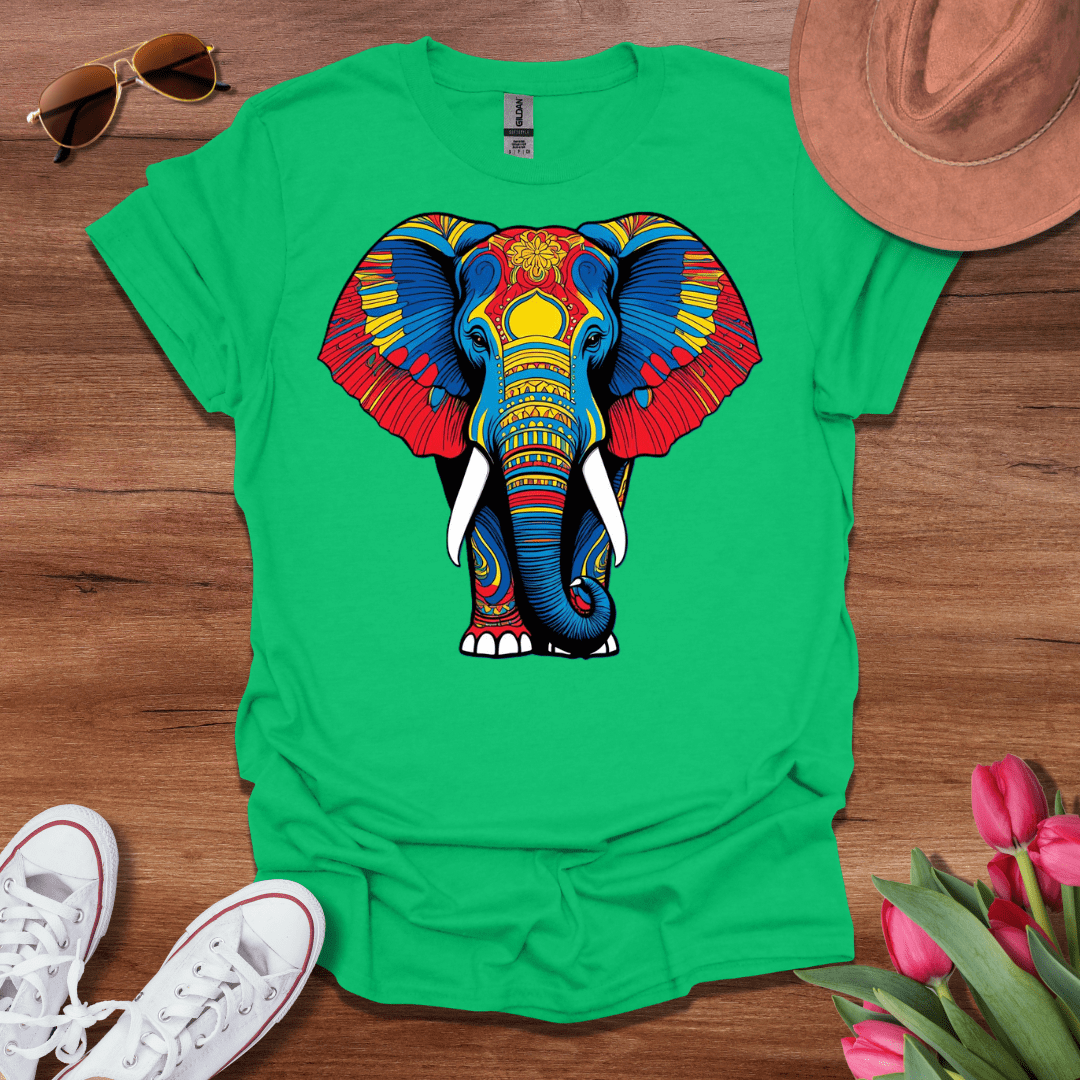 Vibrant Elephant T-Shirt