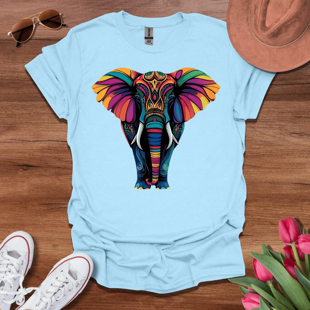 Double Tusk Elephant T-Shirt