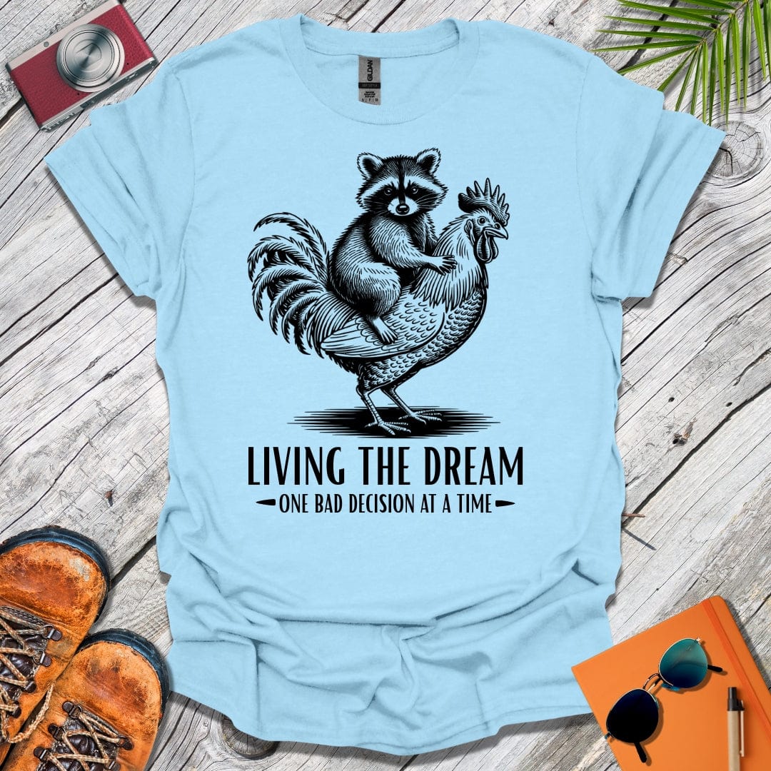 Dream Living Raccoon T-Shirt