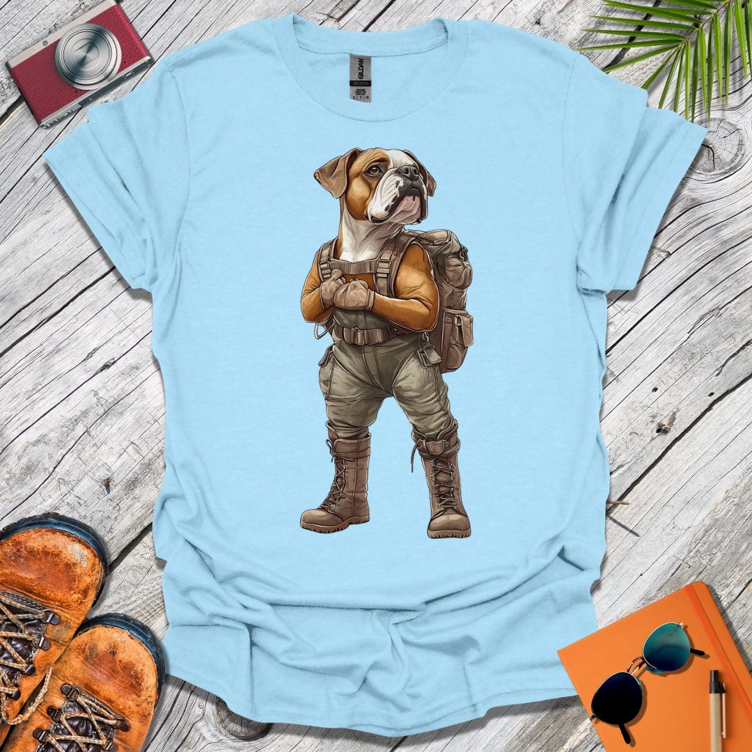 Explorer Boxer Dog T-Shirt
