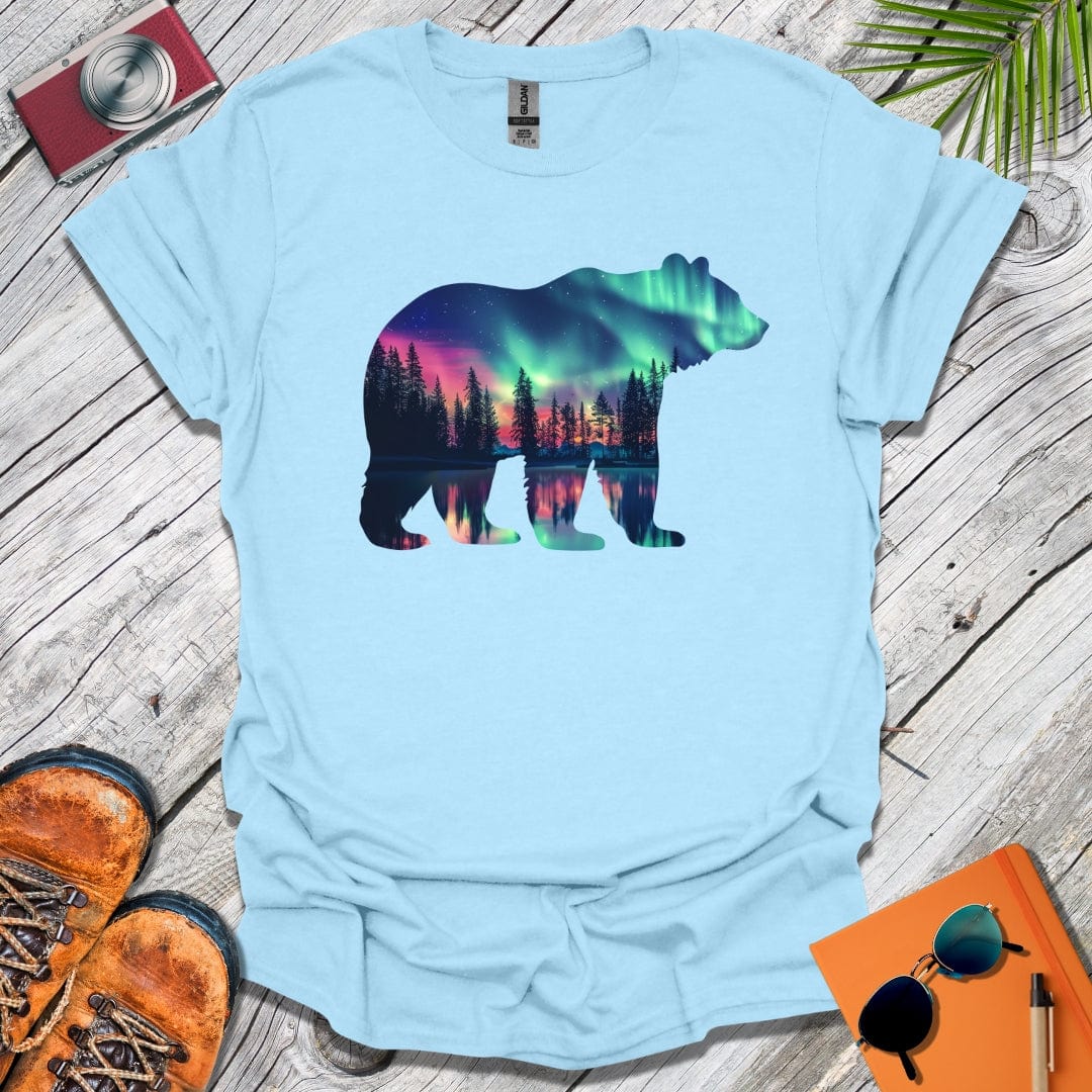 Northern Lights Bear T-Shirt