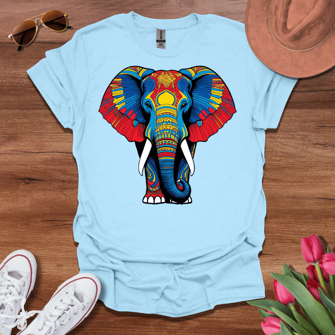 Vibrant Elephant T-Shirt