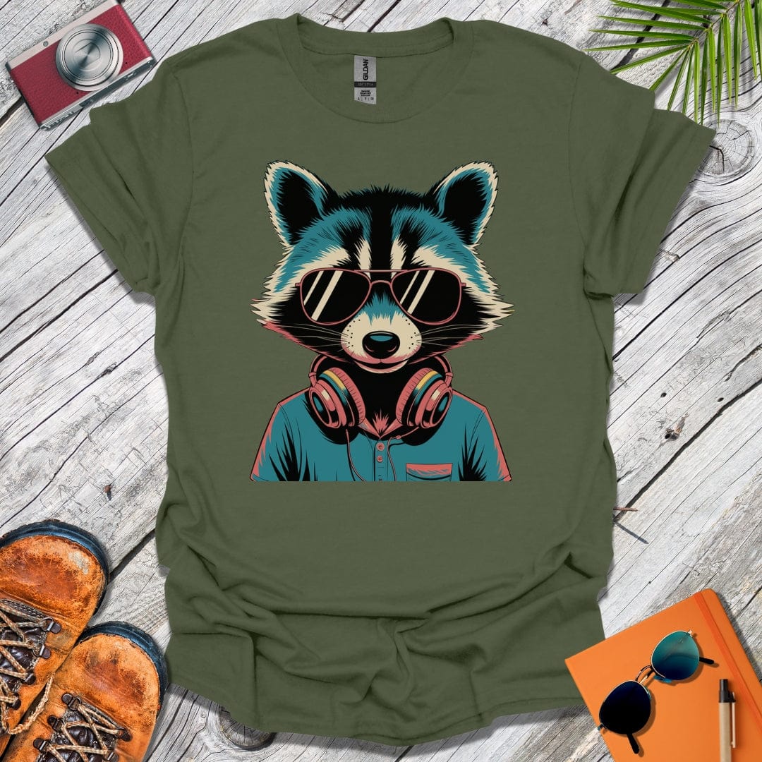 DJ Raccoon T-Shirt