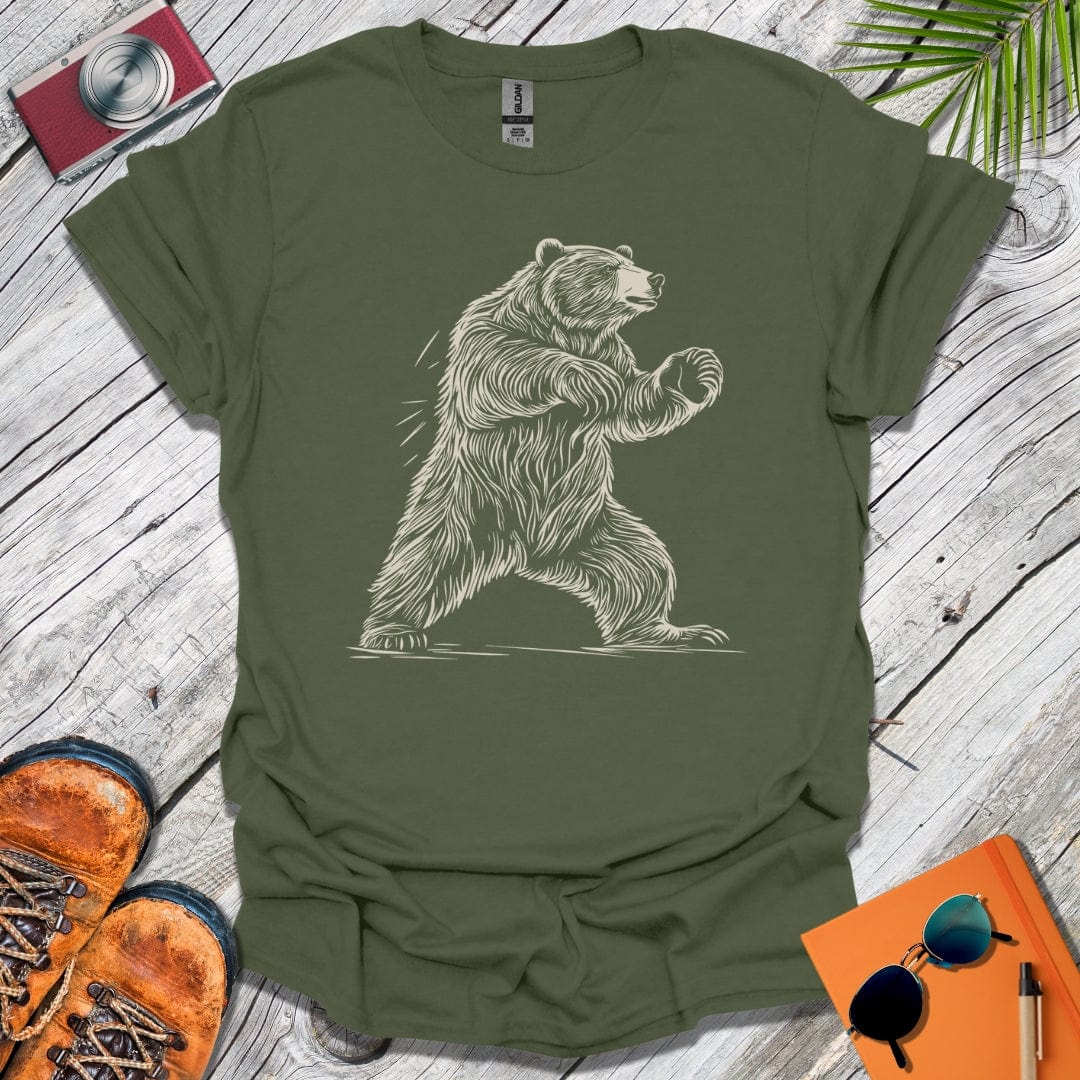Echo of the Wild Grizzly T-Shirt