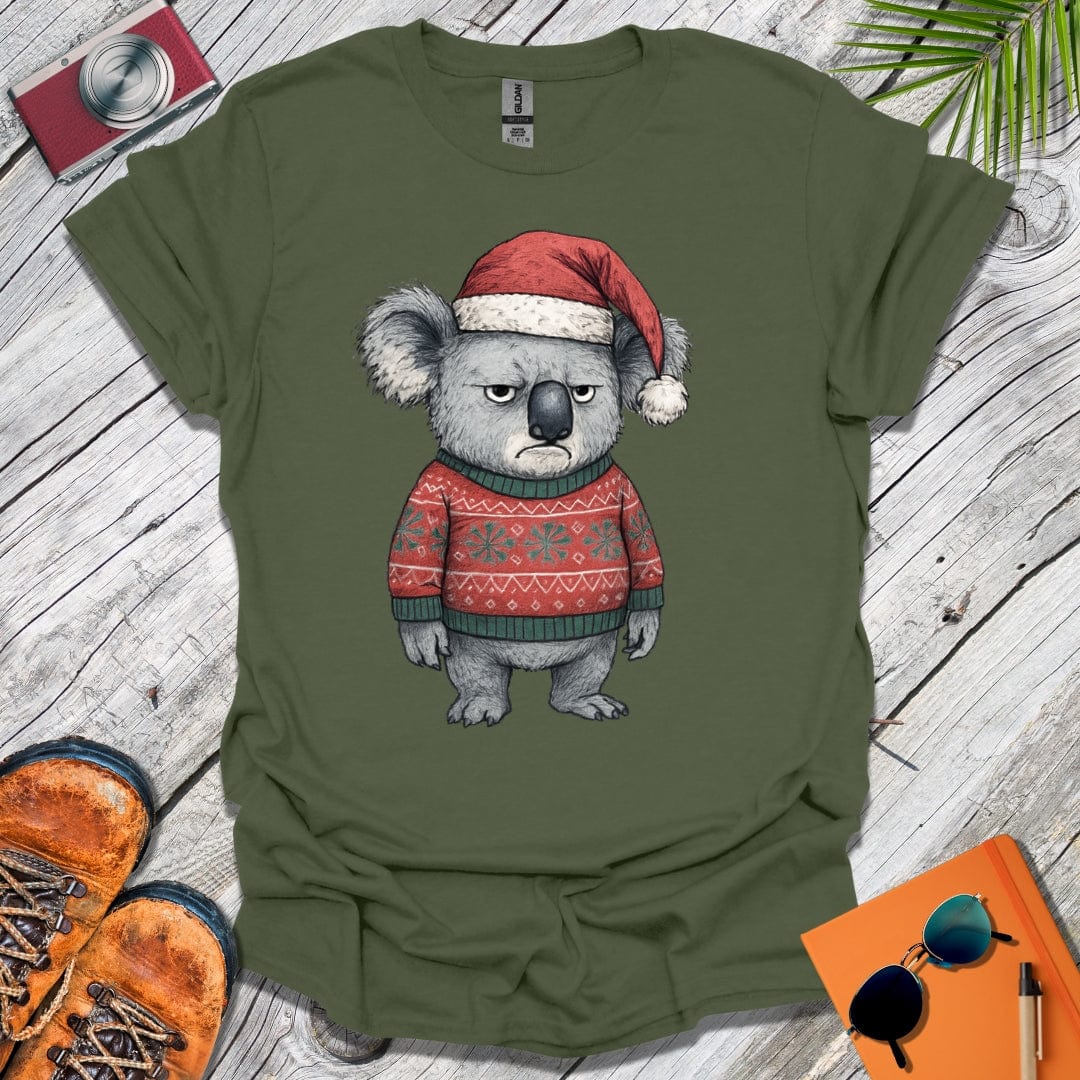 Grumpy Christmas Koala T-Shirt