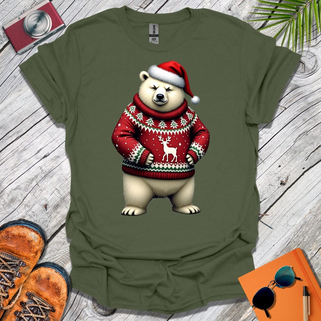 Polar Bear Scrooge T-Shirt