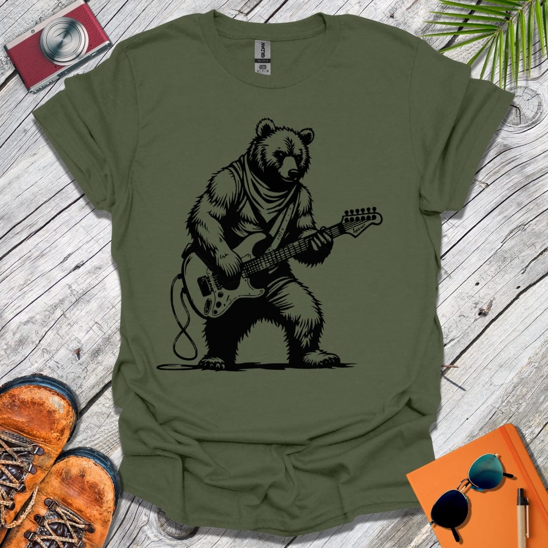 Guitar Grizzly T-Shirt