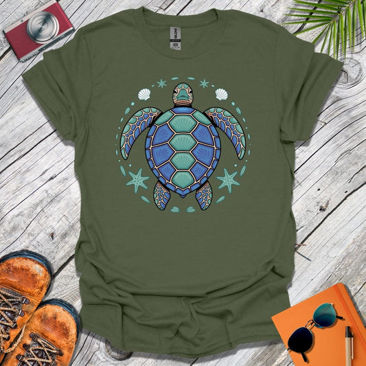 Mandala Turtle T-Shirt