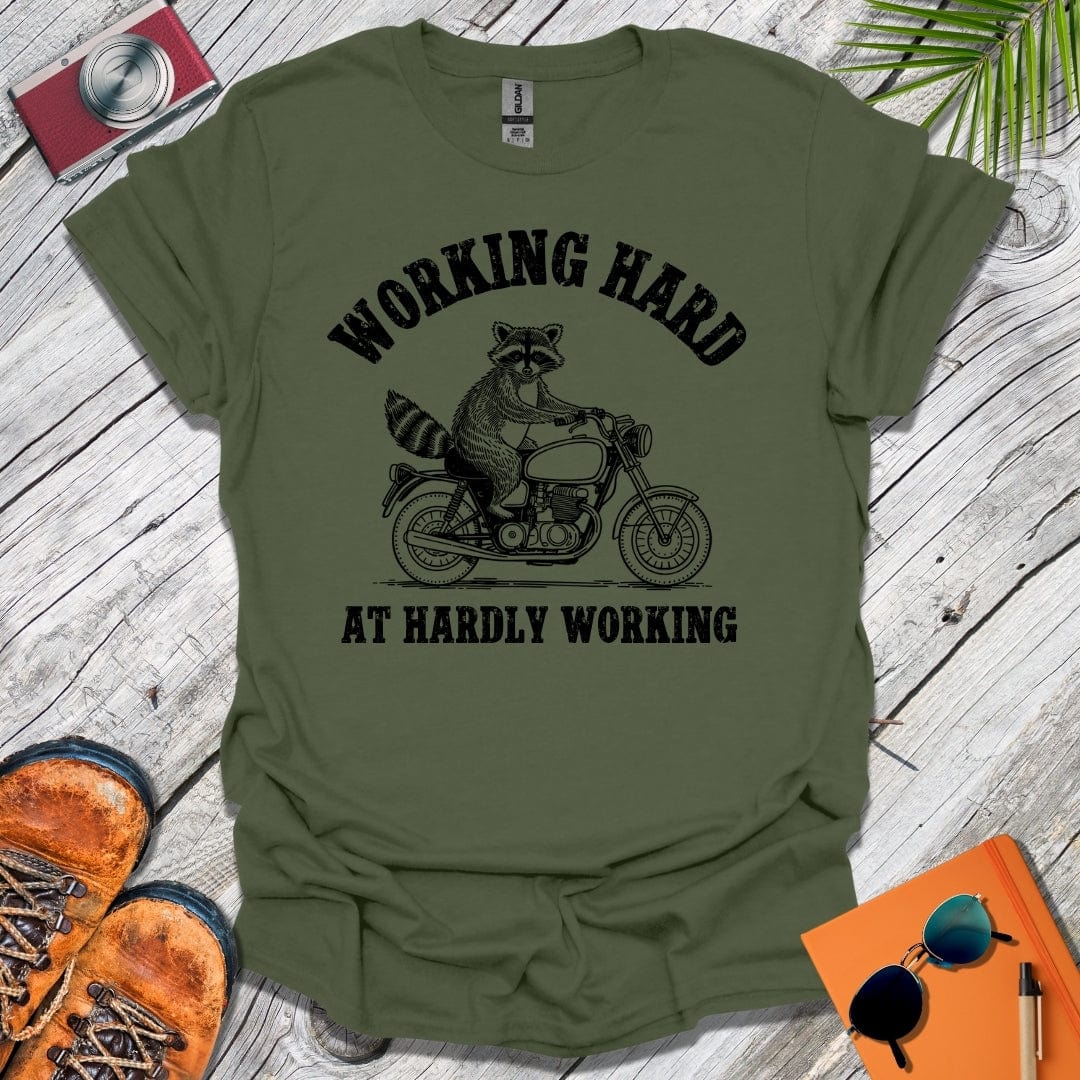 Hardworking Raccoon T-Shirt