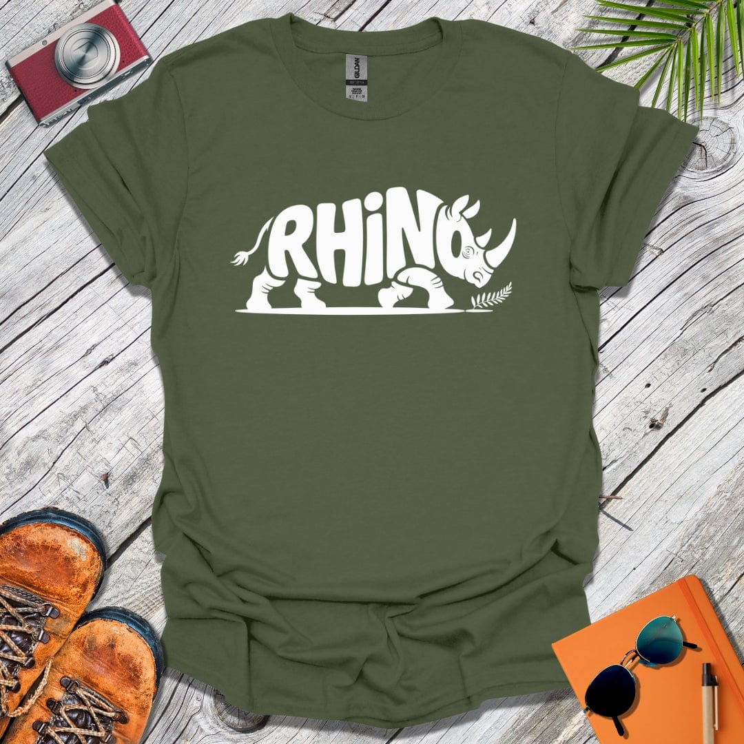 Rhino Serif T-Shirt
